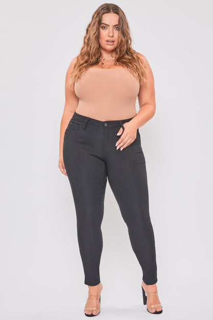 Women's plus Hyperstretch Skinny Pants in Black - Comfort Stretch - Women'S Plus Pants (bottom)