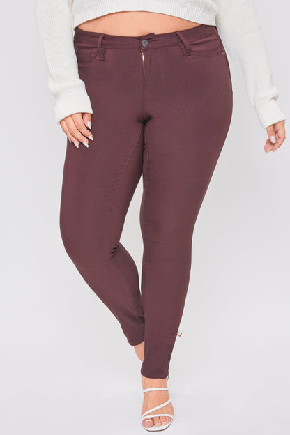 Women's plus Hyperstretch Skinny Pants in Dark Olive view 15 - Comfort Stretch - Women'S Plus Pants (bottom)