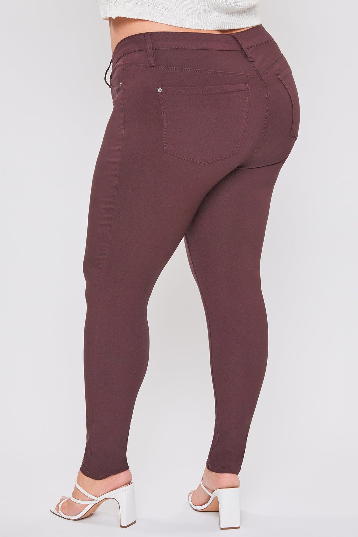 Women's plus Hyperstretch Skinny Pants in Jet Set view 16 - Comfort Stretch - Women'S Plus Pants (bottom)