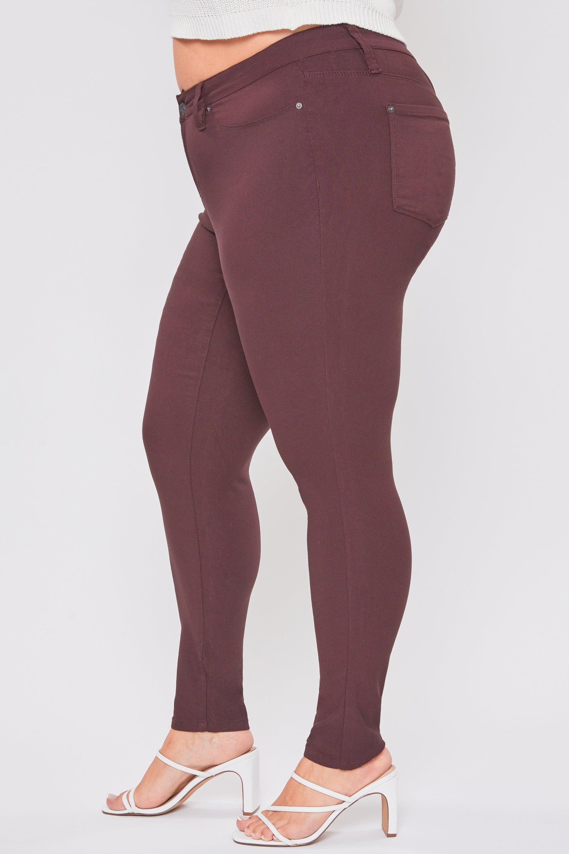 Women's plus Hyperstretch Skinny Pants in Jet Set view 17 - Comfort Stretch - Women'S Plus Pants (bottom)
