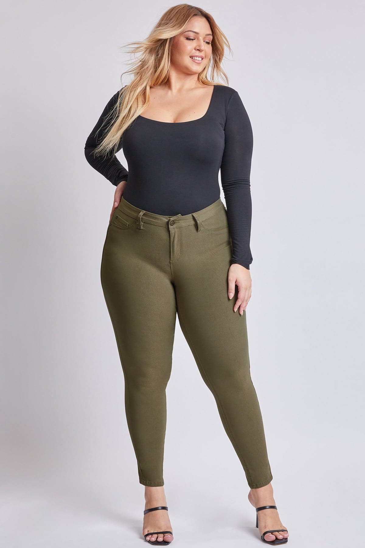 Women's plus Hyperstretch Skinny Pants view 27 - Comfort Stretch - Women'S Plus Pants (bottom)