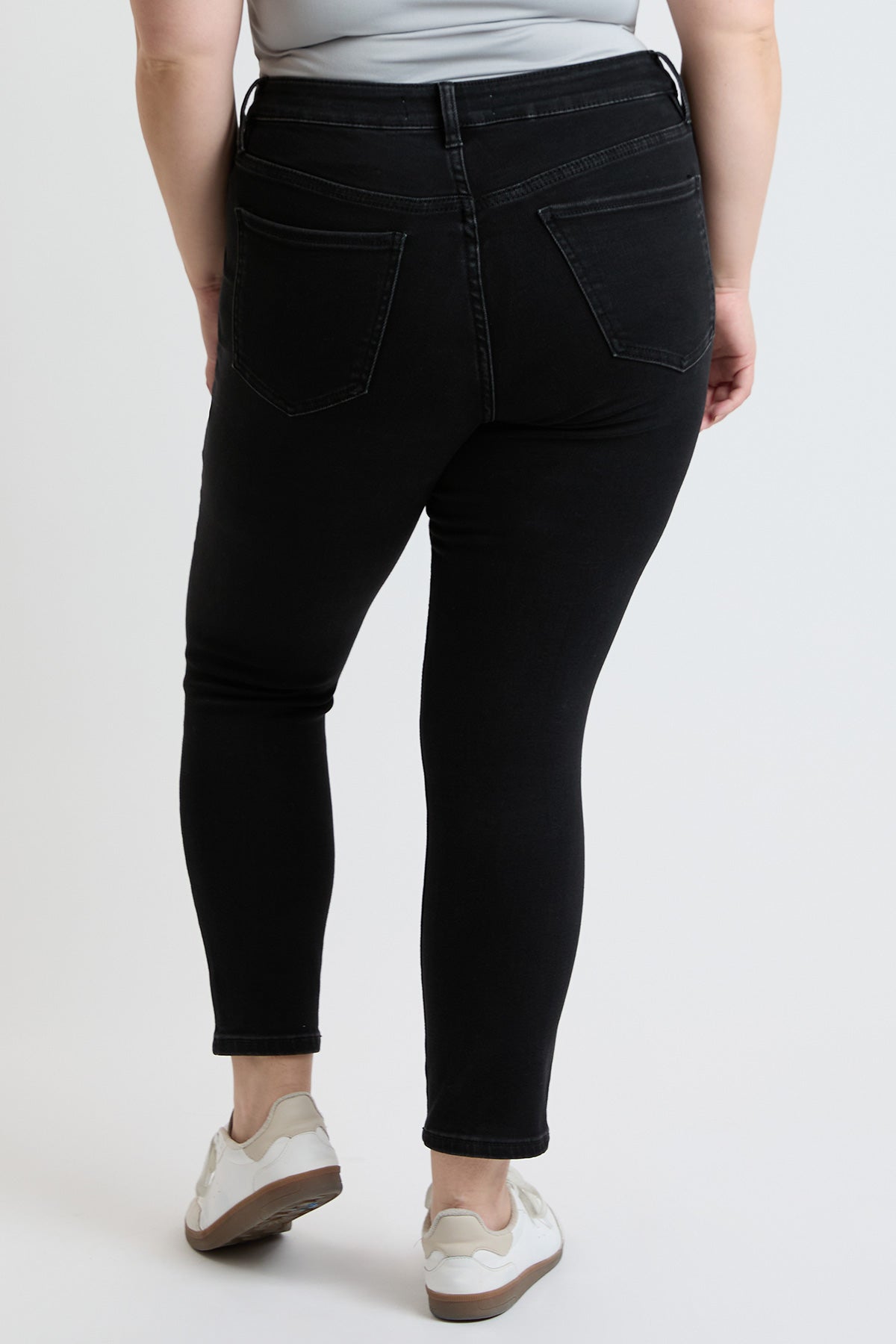 Women's plus Premium Stretch Skinny Jean view 16 - Comfort Stretch - Womens Plus Jeans (bottom)