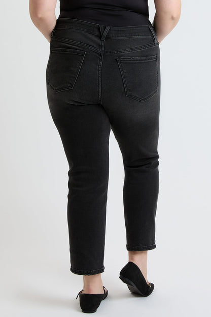 Women's plus Premium Stretch Slim Straight Jeans view 10 - Comfort Stretch - Women'S Plus Jeans On Sale (bottom)
