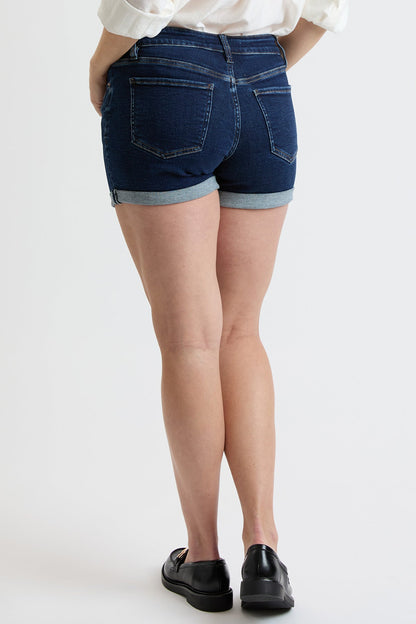 Women's Premium Stretch Fold-over Cuff Shorts view 14 - Comfort Stretch - Women Premium Shorts (bottom)
