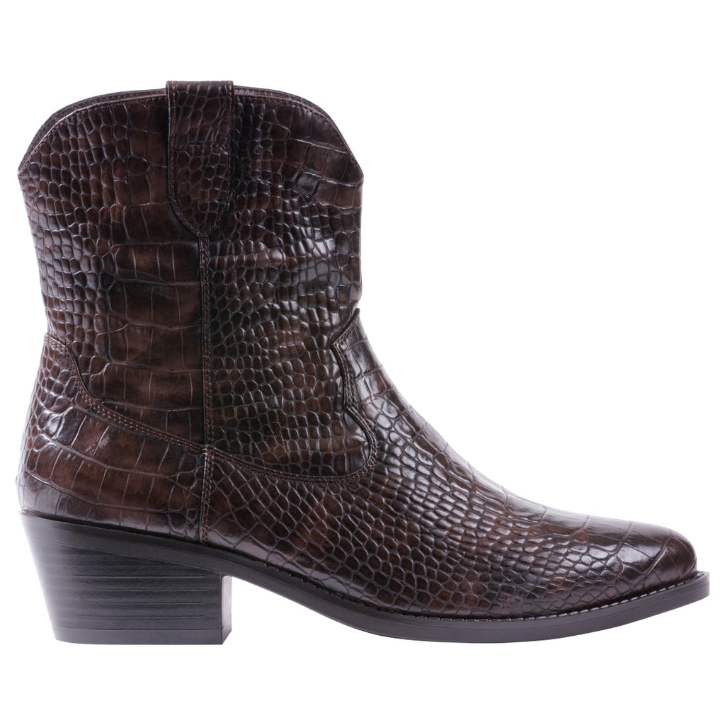 Women's Qakley Leopard Bootie Leopard view 2 (shoe) - leopard bootie, qakley leopard bootie - shop at us.meeeshop