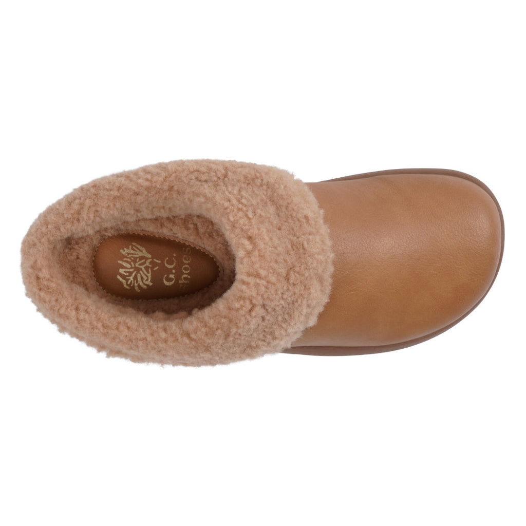 Women's Shari Cognac Flat Cognac view 2 (shoe) - women's flat shoes for wedding, women's tahari flats,  - shop at us.meeeshop
