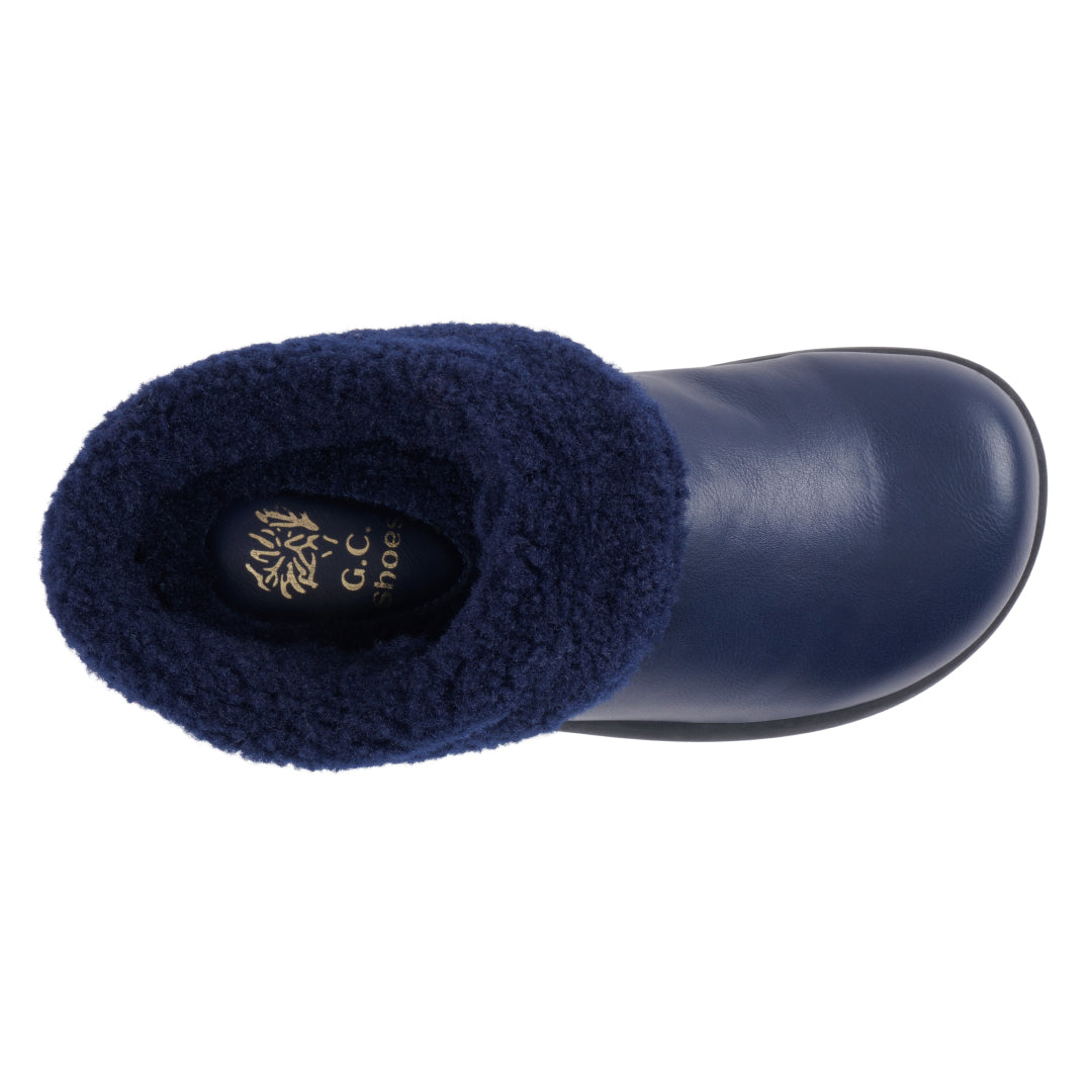 Women's Shari Navy Flat Navy view 2 (shoe) - women's flat shoes for wedding, women's tahari flats, wome - shop at us.meeeshop