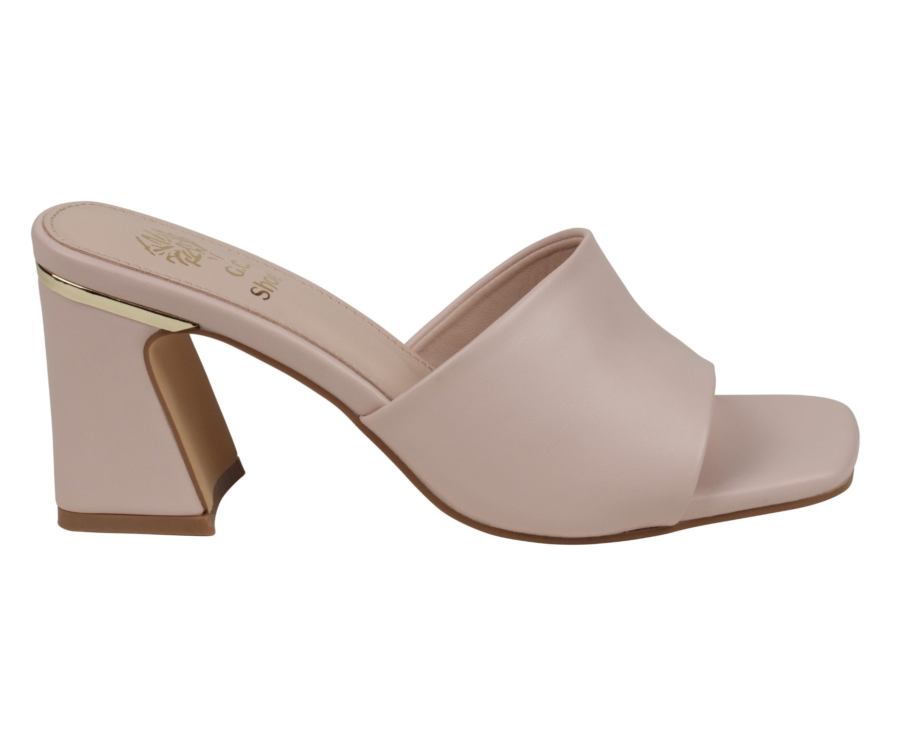 Women's Soho Nude Square Toe Heeled Sandals Nude view 2 (shoe) - women's soho sandals, women's soho sho - shop at us.meeeshop