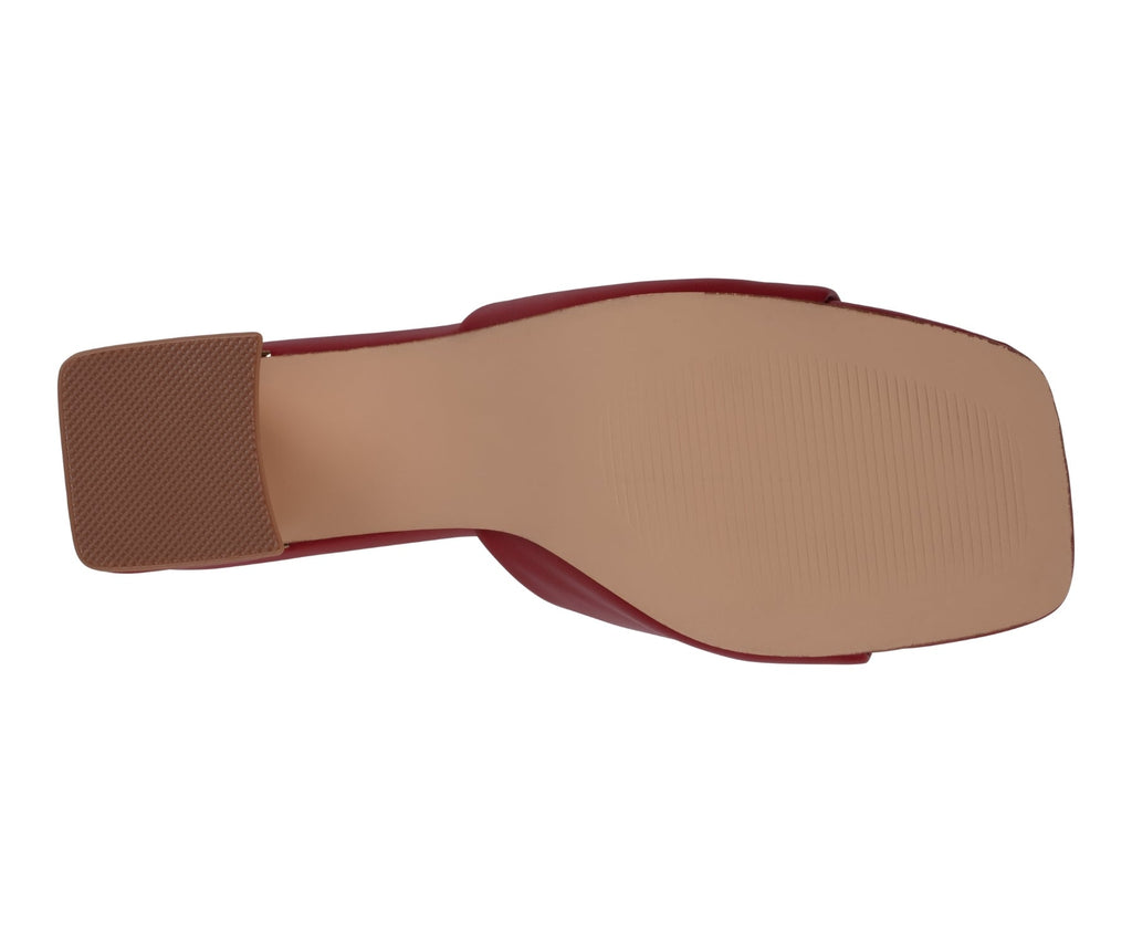 Women's Soho Red Square Toe Heeled Sandals Red view 8 (shoe) - women's soho sandals, women's soho shoes - shop at us.meeeshop