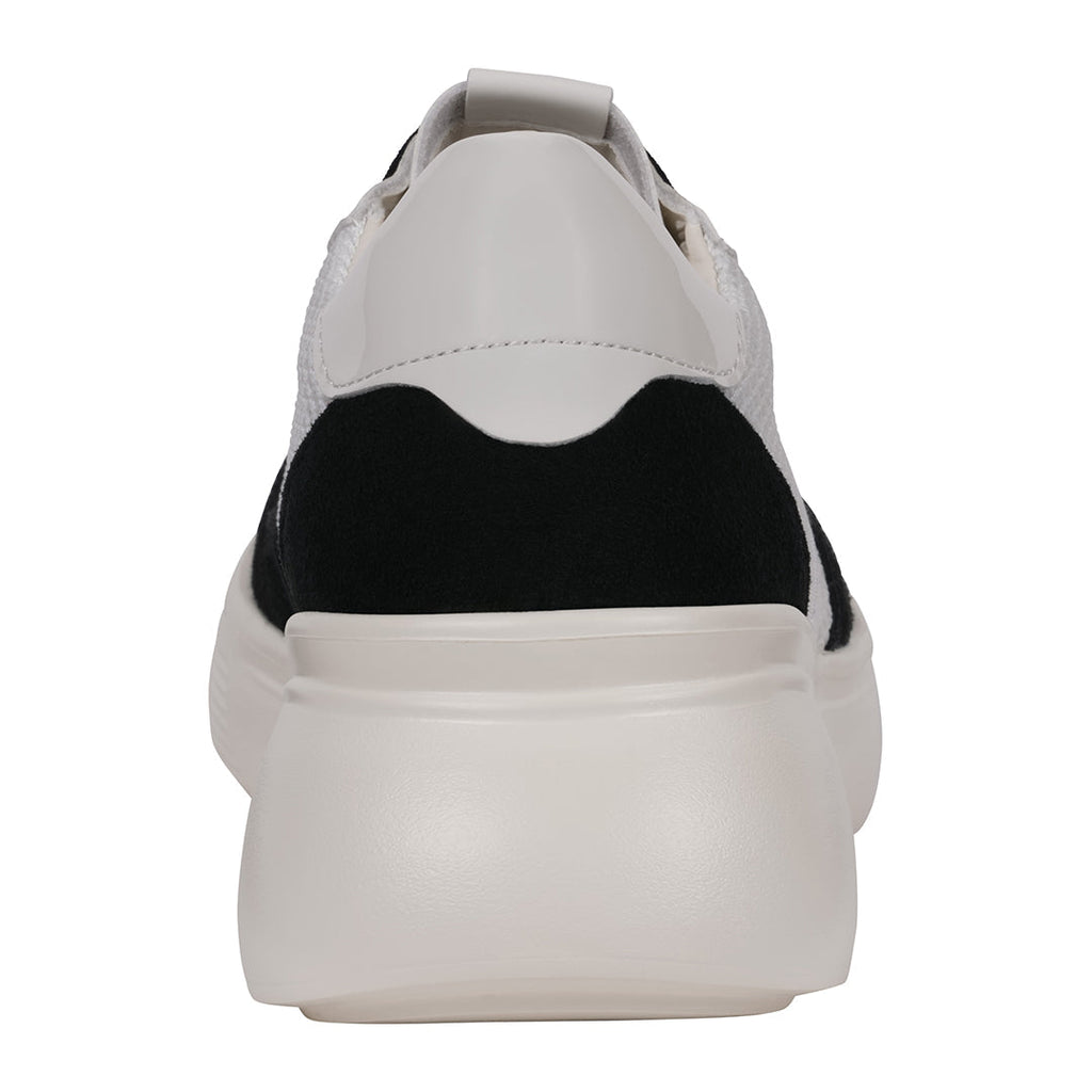Women's Stefani Black Wedge Sneakers Black view 4 (shoe) - wedge sneakers, black wedge sneakers - shop at us.meeeshop