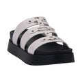 Women's Stevie White Strappy Slide Platform Sandals White (shoe) - women's steve sandals, women sandals - shop at us.meeeshop