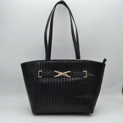 Women's Structured Trapeze Shoulder Handbag | Classic Everyday Everyday Work Tote - MeeeShop Women's Fashion