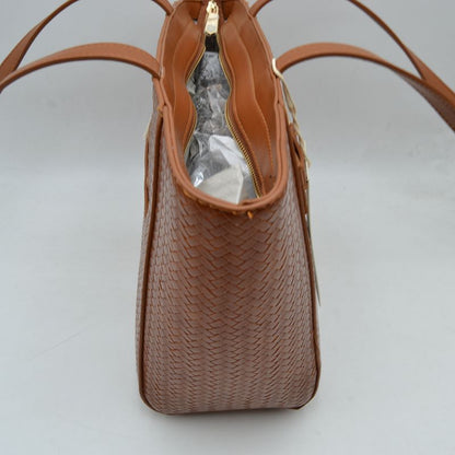Women's Structured Trapeze Shoulder Handbag | Classic Everyday Everyday Work Tote - MeeeShop Women's Fashion