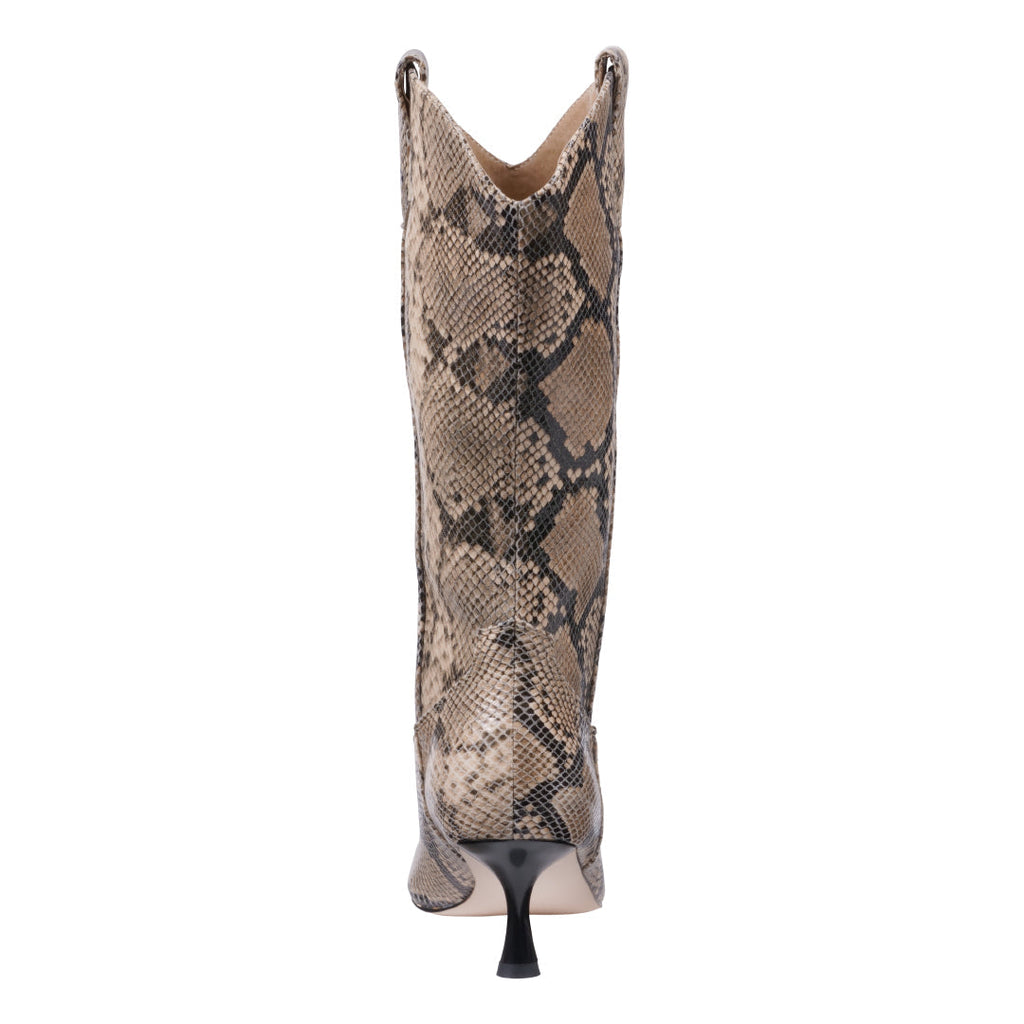 Women's Thalia Taupe Bootie Natural view 4 (shoe) - taupe bootie, thalia taupe bootie - shop at us.meeeshop