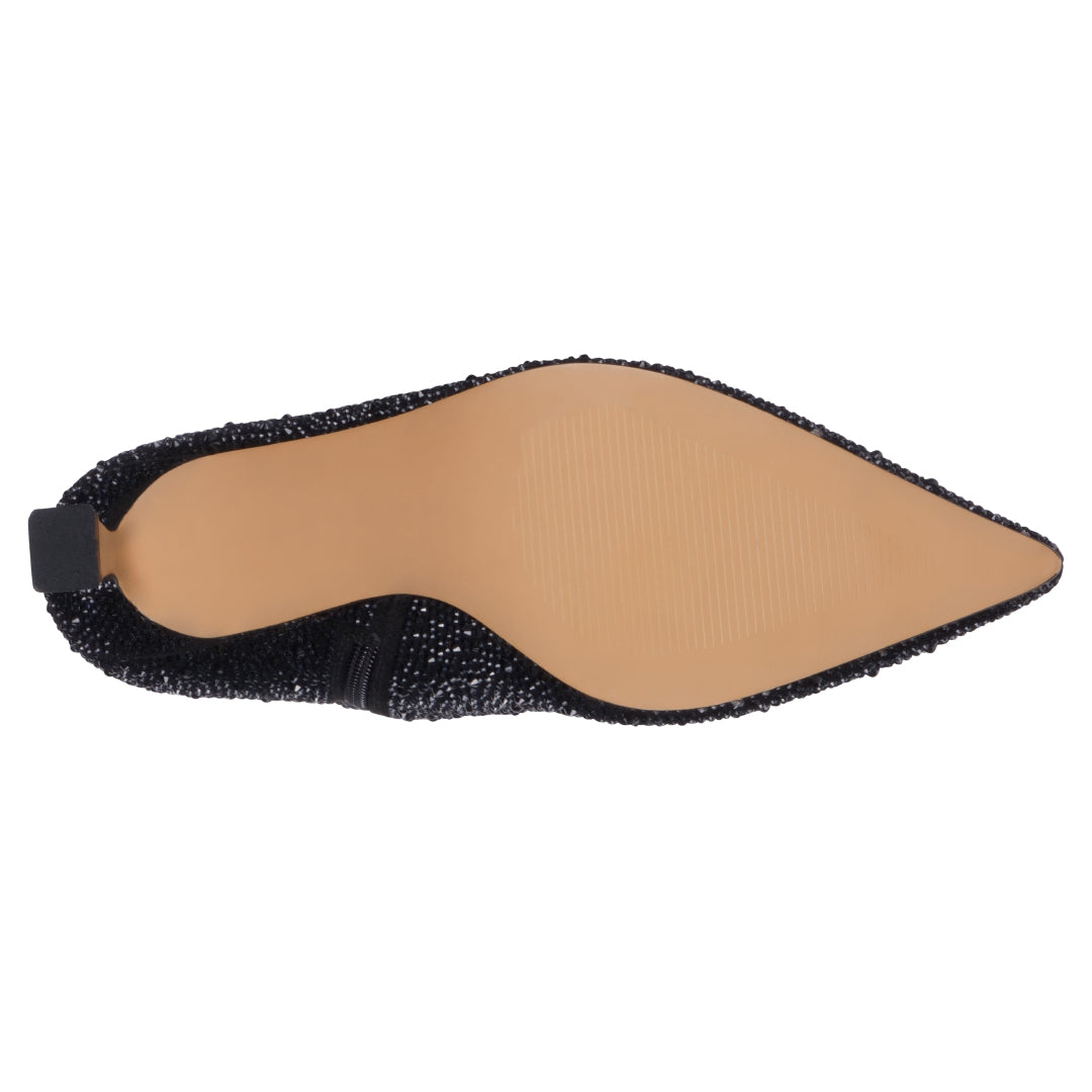 Women's Tina Black Bootie Black view 5 (shoe) - womens tan booties, womens tan booties low heel, womens - shop at us.meeeshop