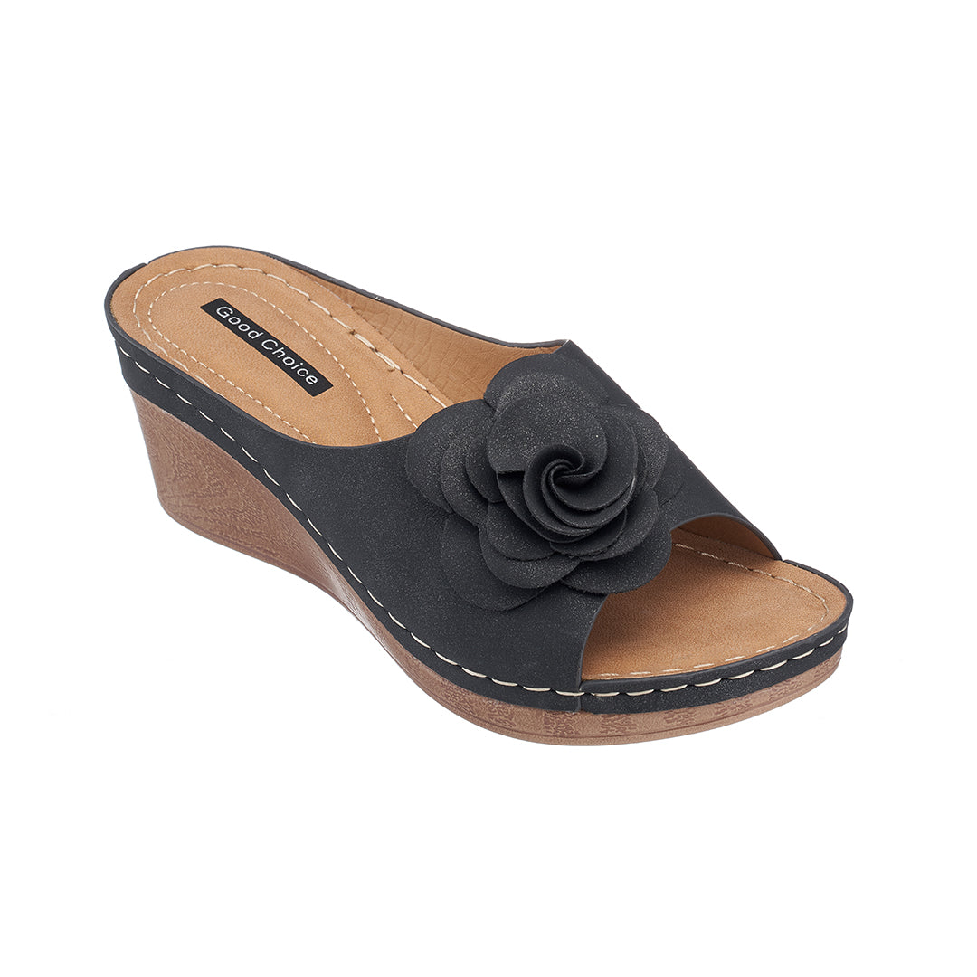 Women's Tokyo Black Wedge Sandals 6 (shoe) - womens sandals tokyo, women's tokyo shoes, women's tokyo s - shop at us.meeeshop
