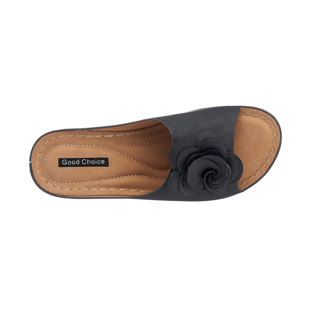 Women's Tokyo Black Wedge Sandals 8 view 5 (shoe) - womens sandals tokyo, women's tokyo shoes, women's  - shop at us.meeeshop