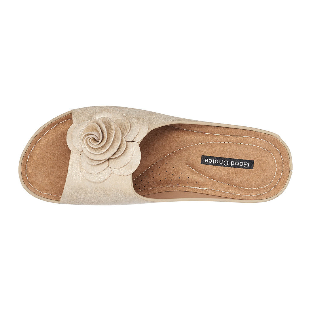 Women's Tokyo Gold Wedge Sandals Gold view 3 (shoe) - womens sandals tokyo, women's tokyo shoes, women' - shop at us.meeeshop