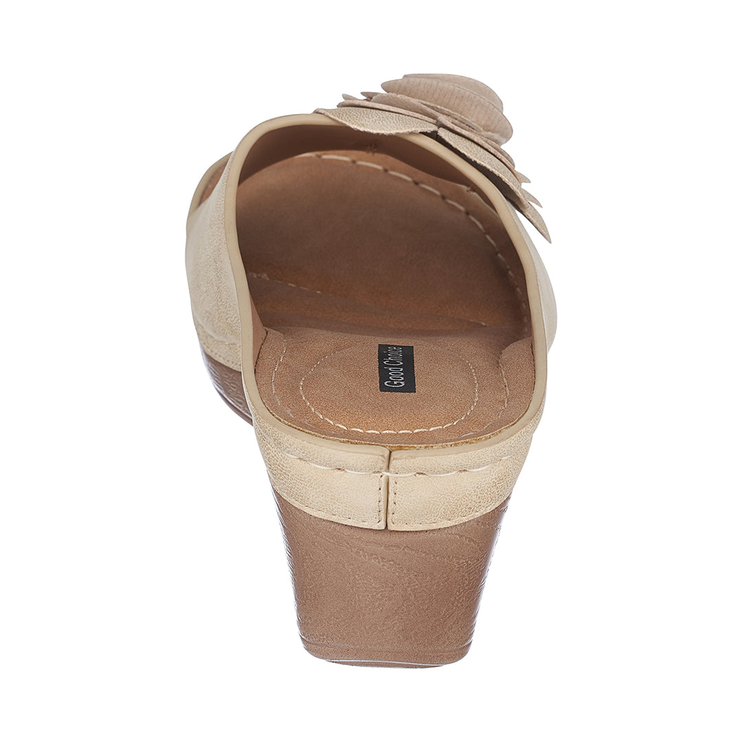 Women's Tokyo Gold Wedge Sandals Gold view 5 (shoe) - womens sandals tokyo, women's tokyo shoes, women' - shop at us.meeeshop