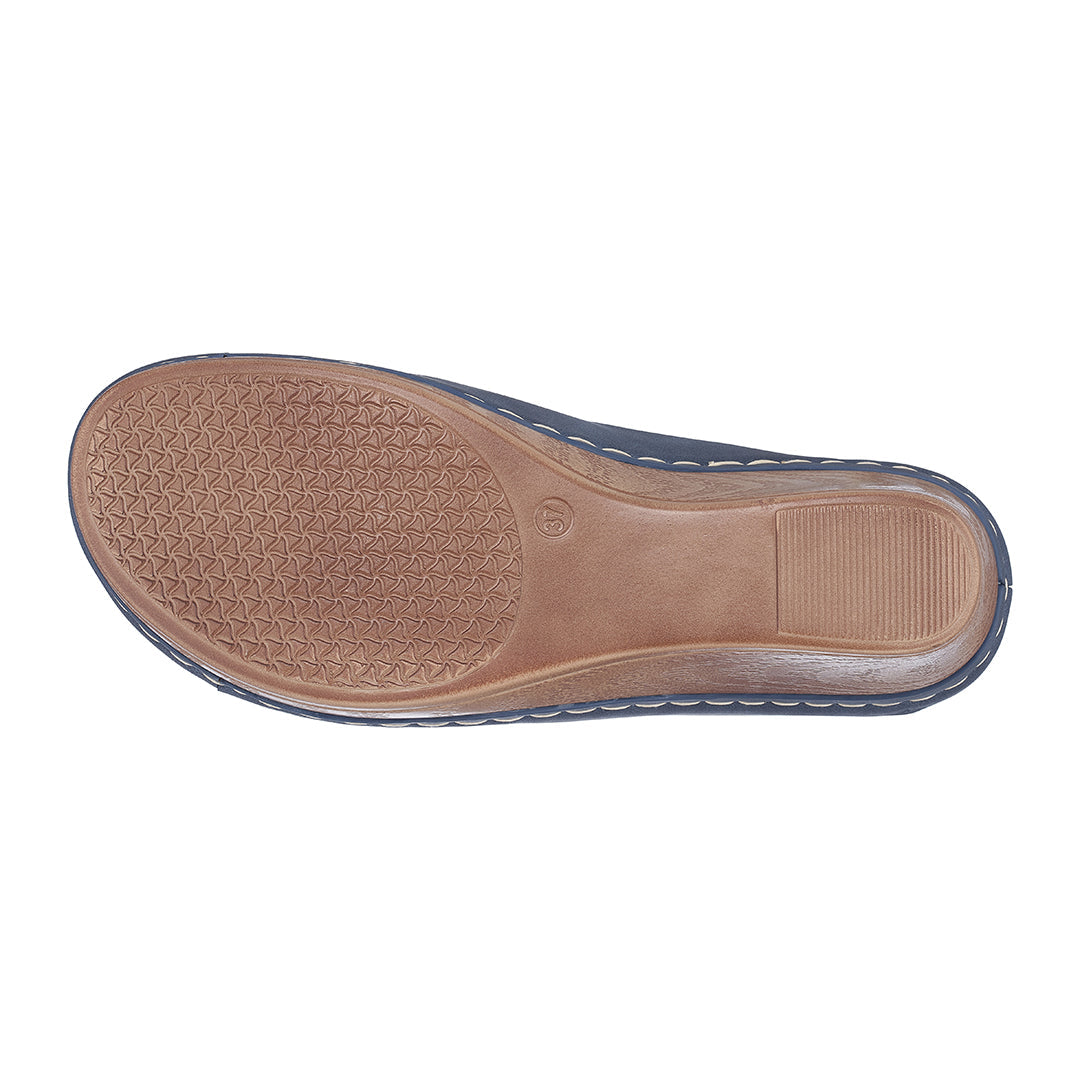 Women's Tokyo Navy Wedge Sandals 8.5 view 6 (shoe) - womens sandals tokyo, women's tokyo shoes, women's - shop at us.meeeshop