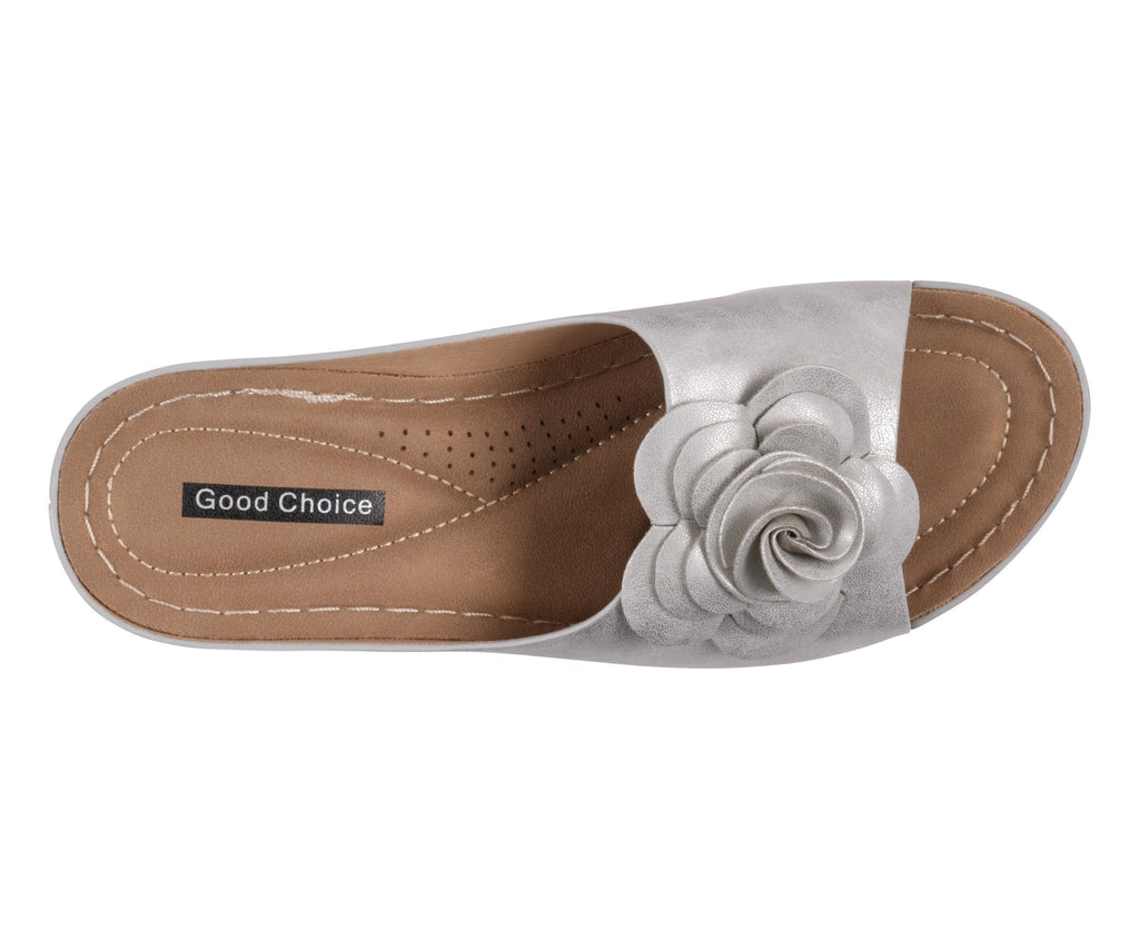 Women's Tokyo Silver Wedge Sandals 7 view 3 (shoe) - womens sandals tokyo, women's tokyo shoes, women's - shop at us.meeeshop