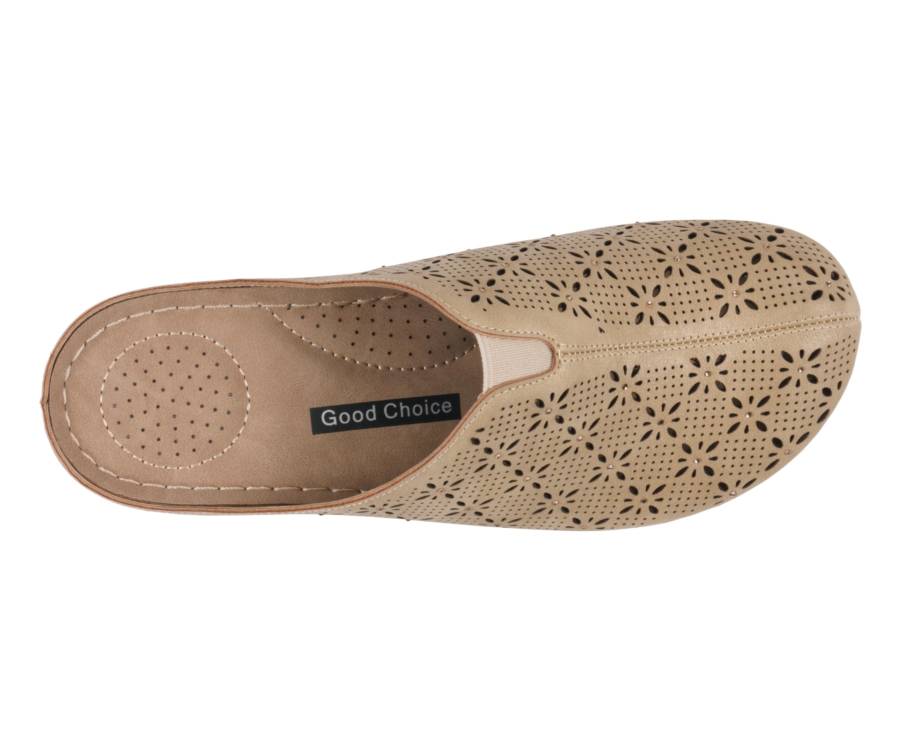 Women's Vale Biege Flat Biege view 3 (shoe) - flats women's valentino shoes, women's valentino flat, wo - shop at us.meeeshop