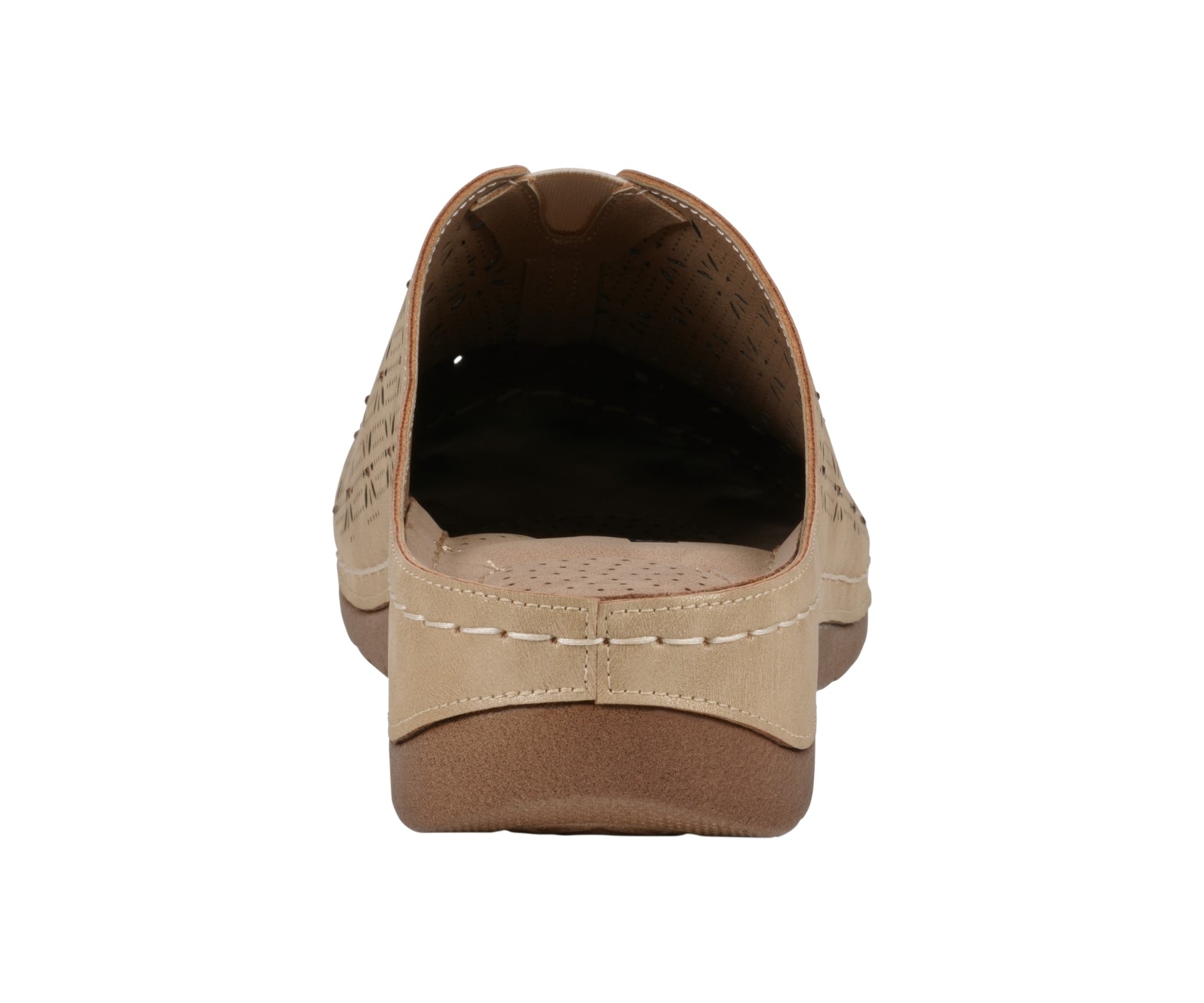 Women's Vale Biege Flat Biege view 4 (shoe) - flats women's valentino shoes, women's valentino flat, wo - shop at us.meeeshop