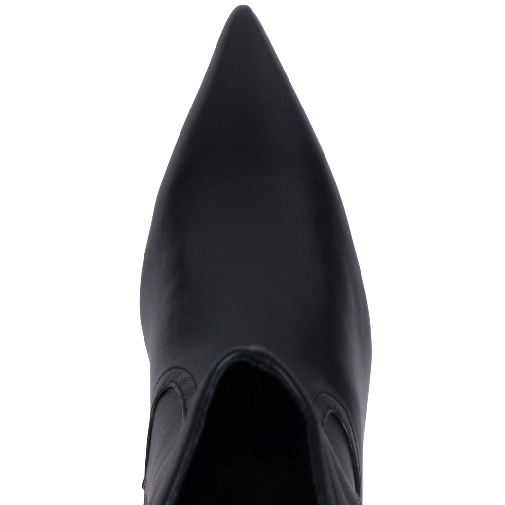 Women's Vanessa Black Bootie Black view 3 (shoe) - black bootie, vanessa black bootie - shop at us.meeeshop
