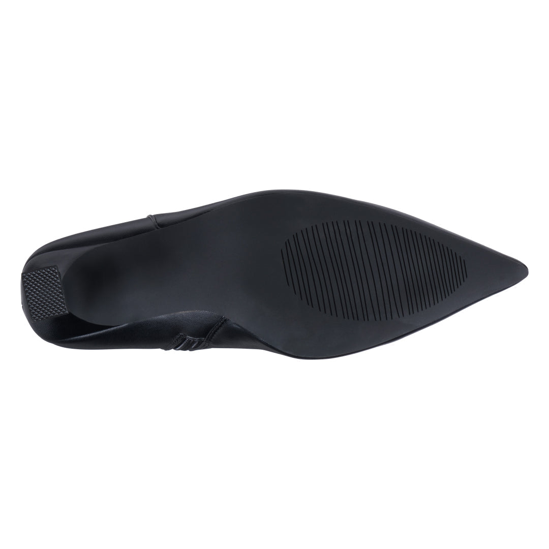 Women's Vanessa Black Bootie Black view 4 (shoe) - black bootie, vanessa black bootie - shop at us.meeeshop