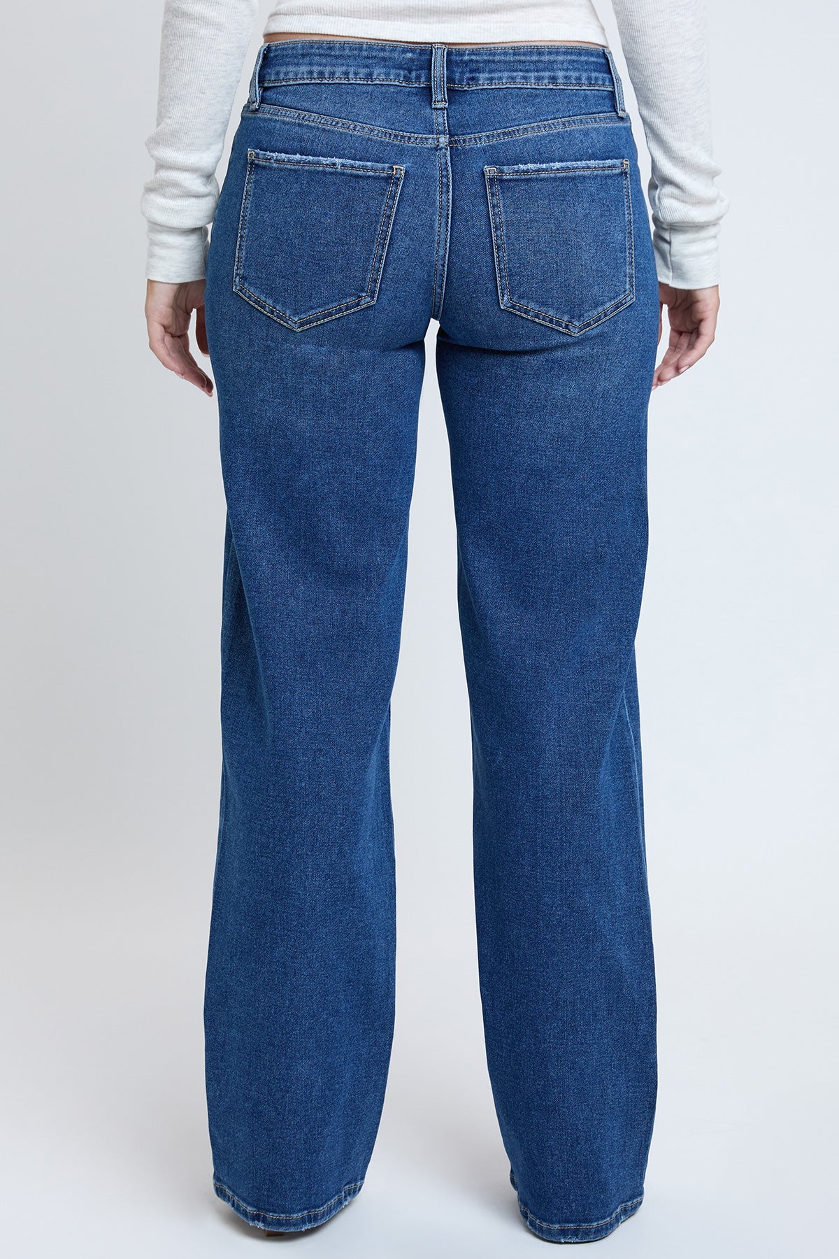Women's Wide Leg Jeans in M Medium Blue view 13 - Women'S Wide Jeans (bottom)