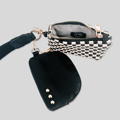 Wonderlust Woven Dual Pouch Wristlet - Color! view 12 - Wristlet Color (piece)