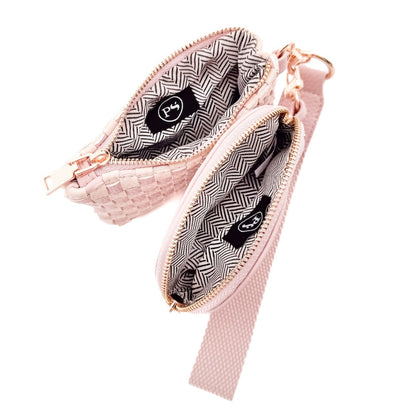 Wonderlust Woven Dual Pouch Wristlet - Color! view 14 - Wristlet Color (piece)