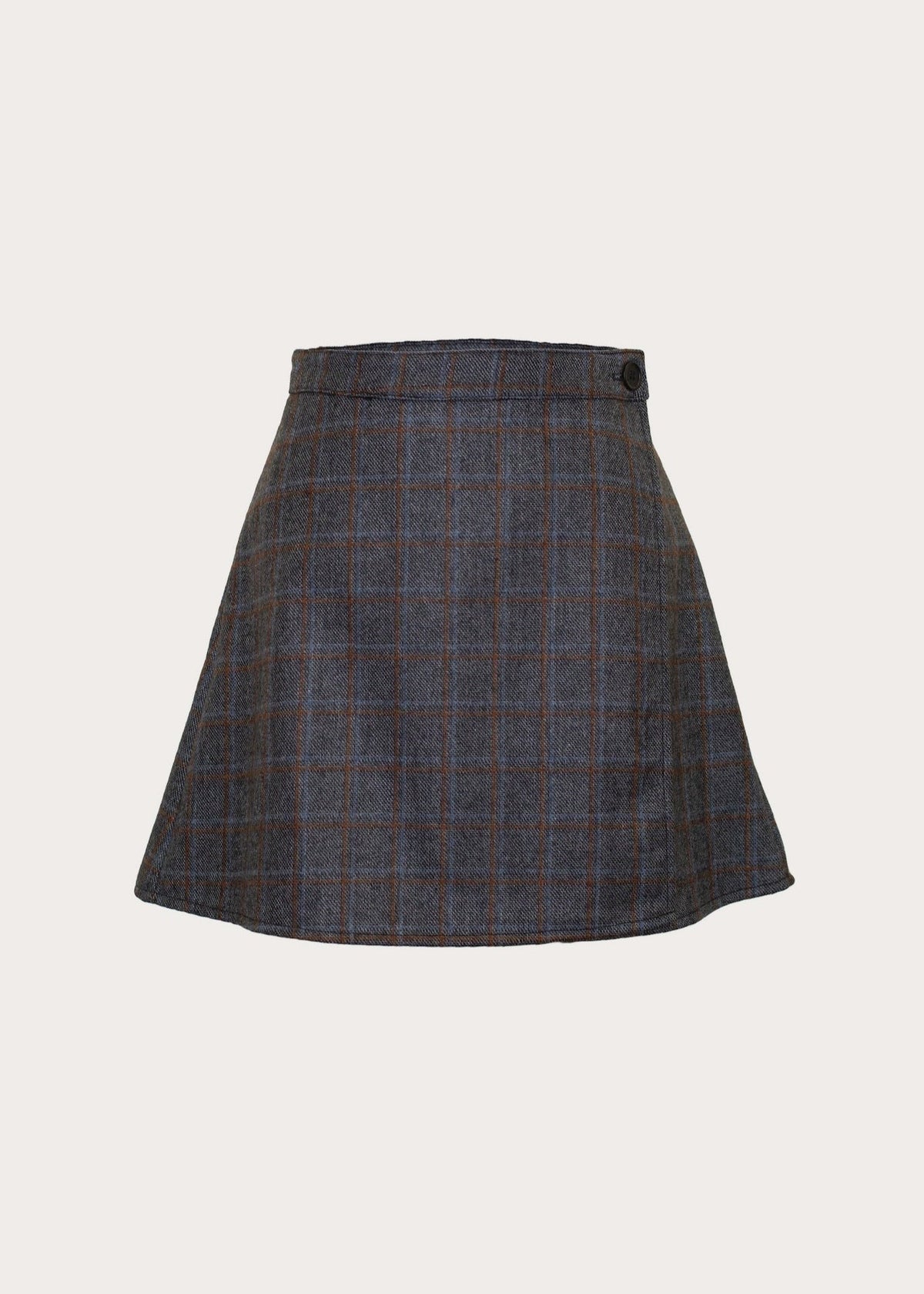 Wool Wrap Mini Skirt - MeeeShop Women's Fashion