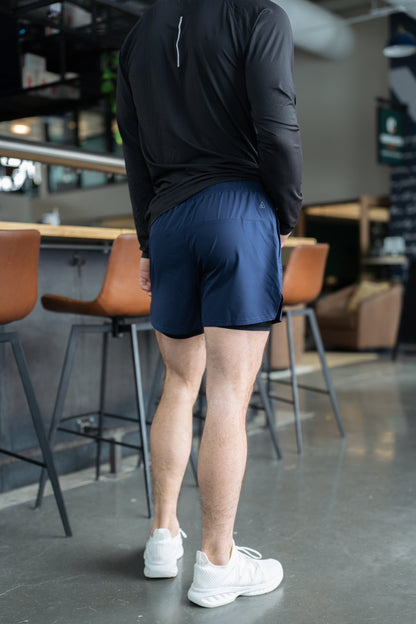 Worthy Liner Shorts in Midnight Blue view 2 (bottom)
