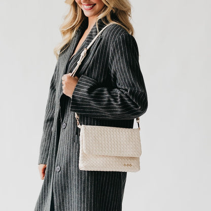 Wrenlee Woven Flap Crossbody view 12 (bag)