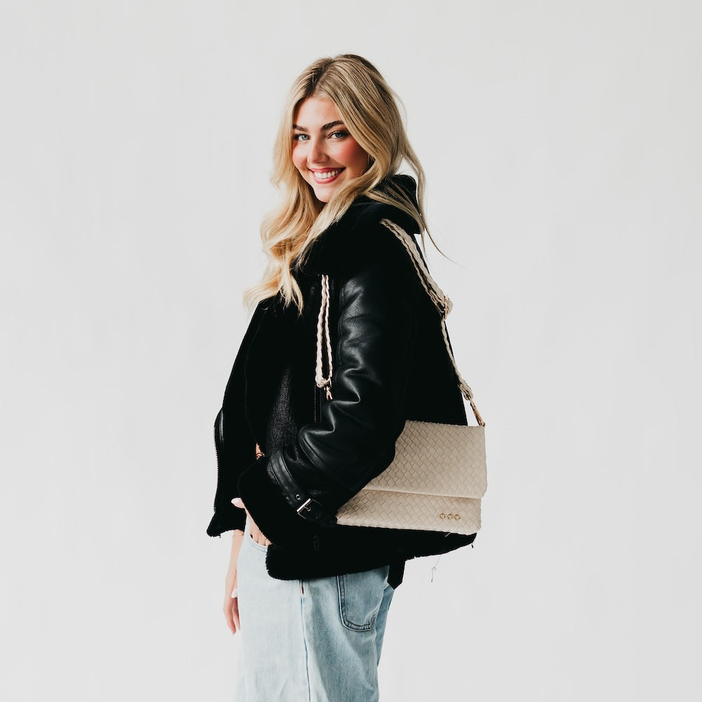 Wrenlee Woven Flap Crossbody view 13 (bag)
