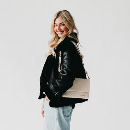 Wrenlee Woven Flap Crossbody view 13 (bag)