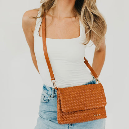 Wrenlee Woven Flap Crossbody view 4 (bag)