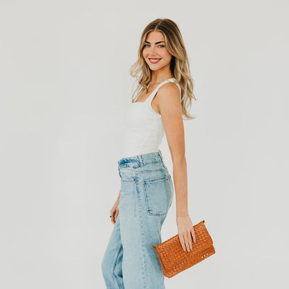 Wrenlee Woven Flap Crossbody view 5 (bag)