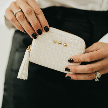 Wynona Woven Wallet - MeeeShop Women's Fashion