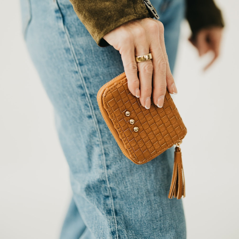 Wynona Woven Wallet - MeeeShop Women's Fashion