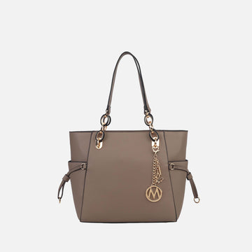 Yale Tote Bag with Matching Wallet in Black