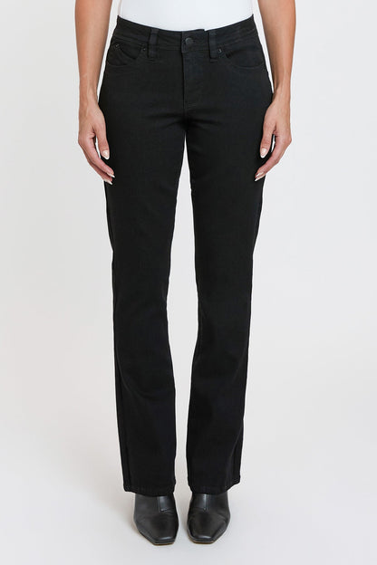 Ymi Women's High Rise Curve Confidence Bootcut Jeans view 15 - High-Waisted - Ymi Womens Pants (bottom)