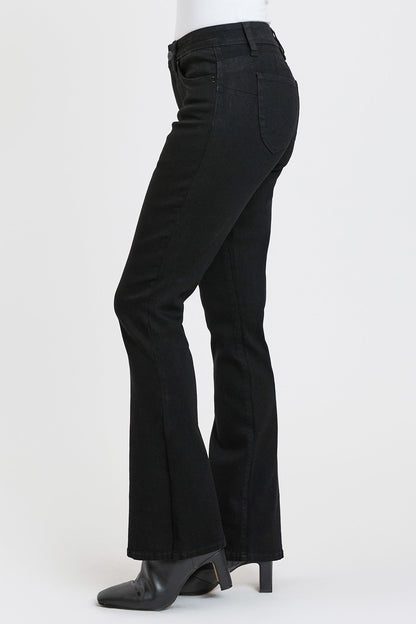 Ymi Women's High Rise Curve Confidence Bootcut Jeans view 16 - High-Waisted - Ymi Womens Pants (bottom)