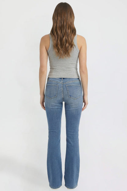 Ymi Women's Luxe Jessie Bootcut Jeans in L Light Blue view 14 - Women'S Luxe Jeans (bottom)