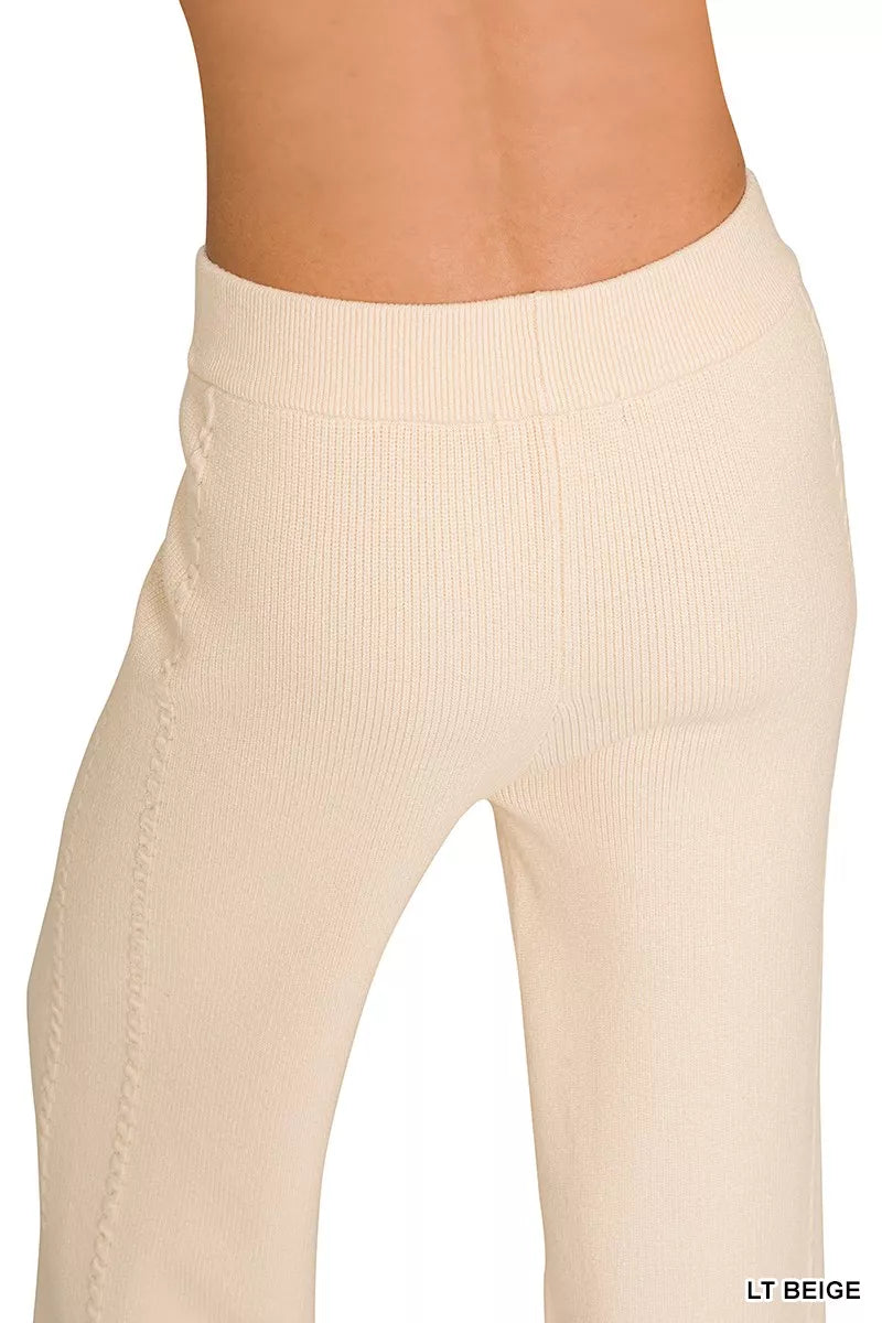 zenana viscose round Zenana Viscose Round Neck Top & Pants Set view 11 (top) - shop at us.meeeshop