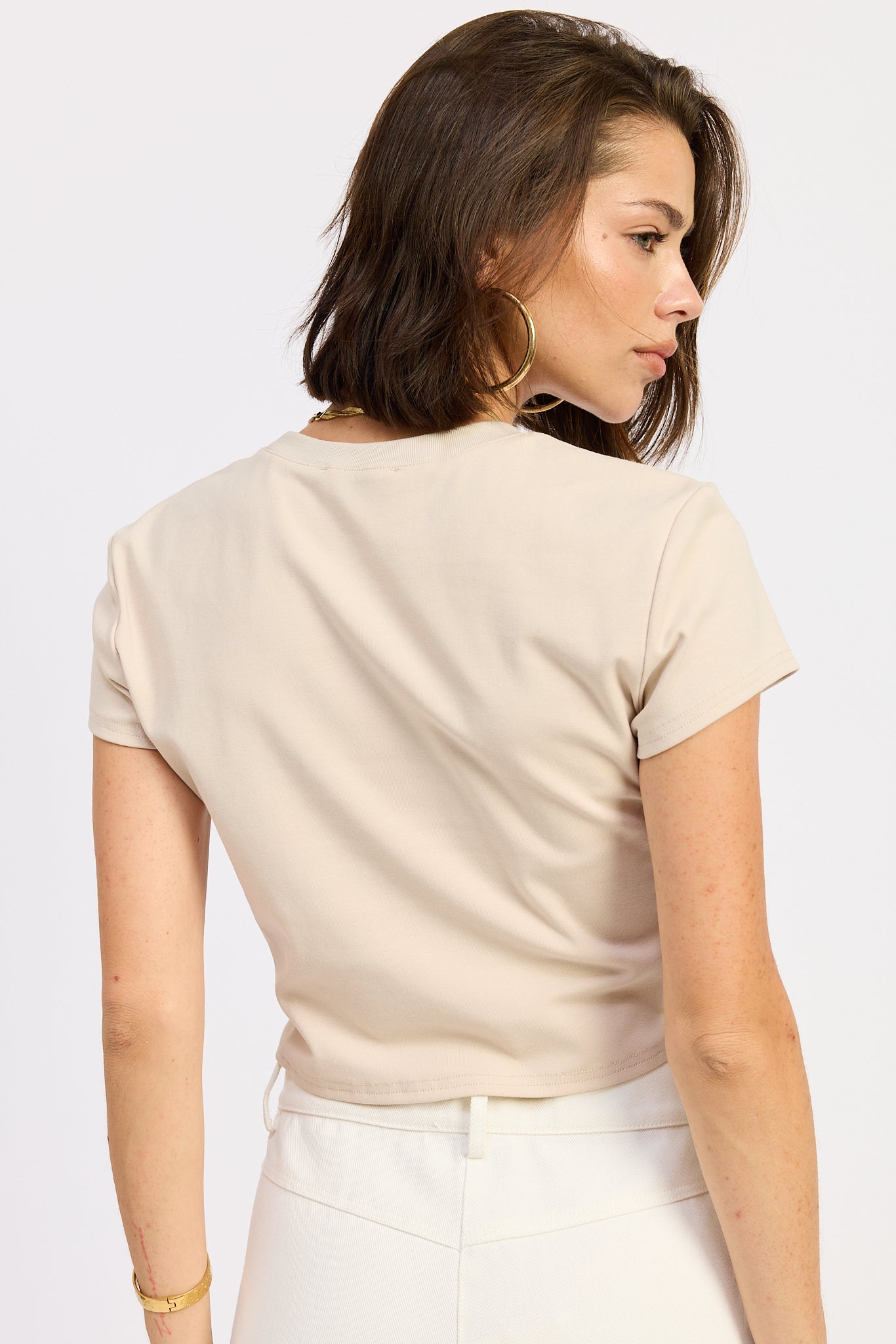 Zuleika Baby Tee view 7 (top) - baby tee, zuleika baby tee - shop at us.meeeshop