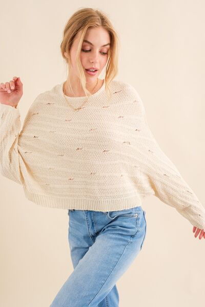 And The Why Dolman Sleeves Sweater | us.meeeshop