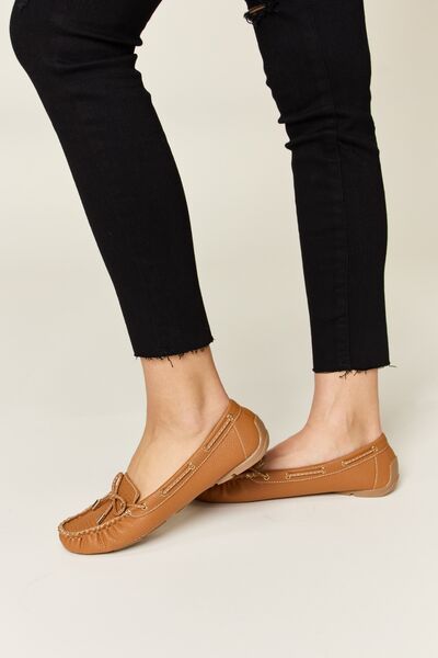 Forever Link Bow Decor Flat Loafers | us.meeeshop