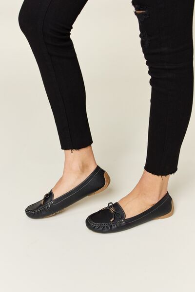 Forever Link Slip On Bow Flats Loafers | us.meeeshop